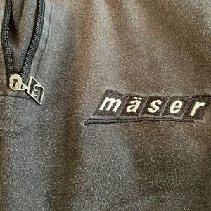 Maser Men's Large - 1/4 zip long sleeve shirt